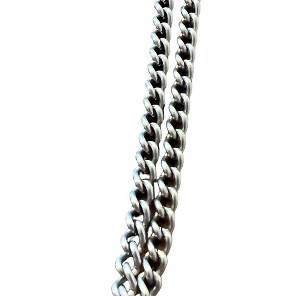 French Army Issued Dog Tag & Chain Unused VTG 1960s Original 14" Chain 1.75" Tag - Picture 5 of 14